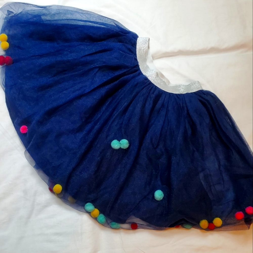 Billiebush Tulle Pom Pom Skirt